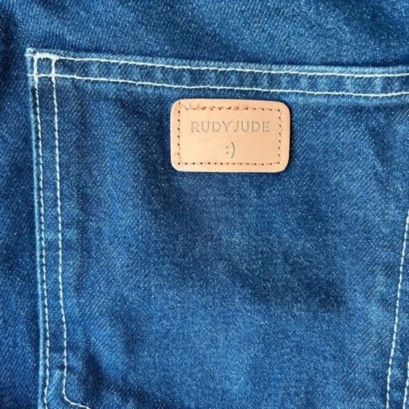 RUDY JUDE EUC Utility jeans in classic indigo - size 4 - Picture 5 of 5
